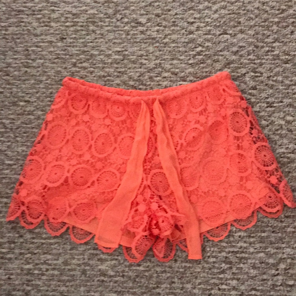 Lace shorts